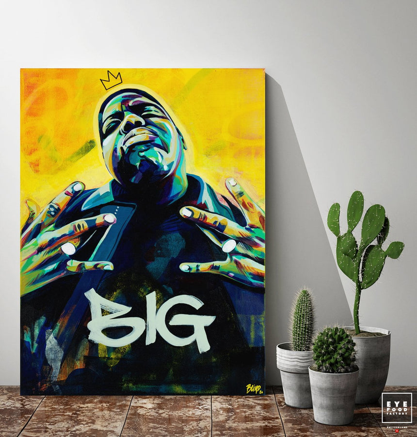 Big - Éditions Limitées - Abstrait, BEST DEAL, Chanteur, Dibond®, Hip-Hop