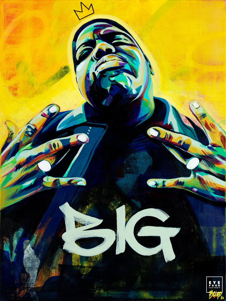 Big - Éditions Limitées - Abstrait, BEST DEAL, Chanteur, Dibond®, Hip-Hop