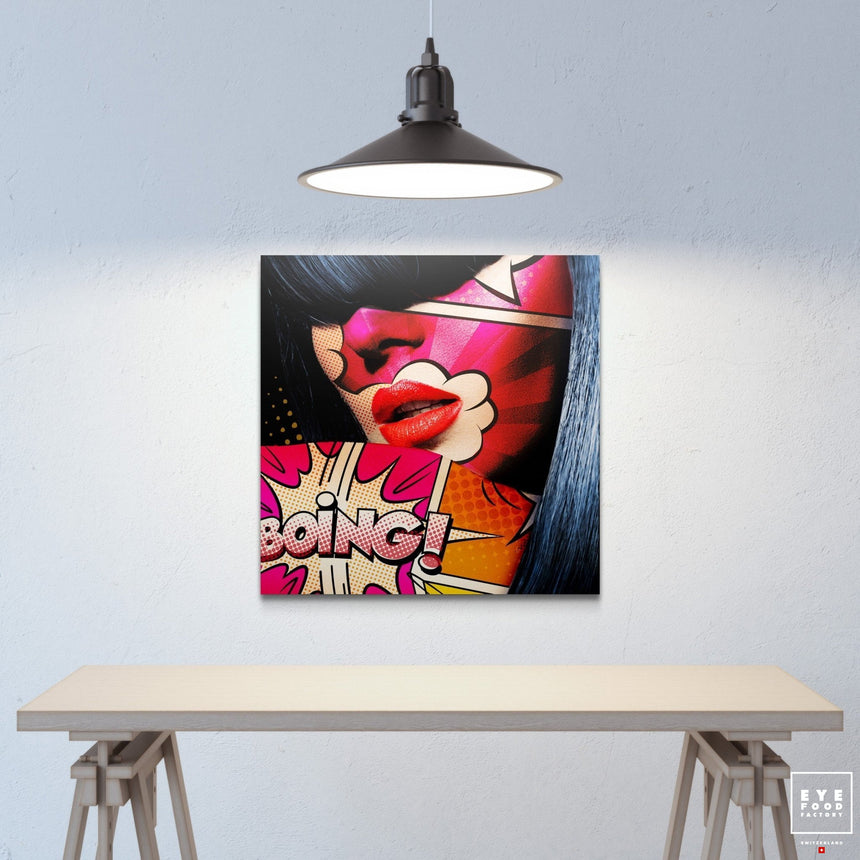 Boing - Éditions Limitées - Bande dessinée, BEST DEAL, Femme, Pop Art, regard