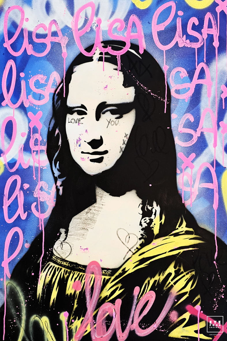 L’instant - Éditions Limitées - @nouveau, art, Femme, iconique, Mona Lisa