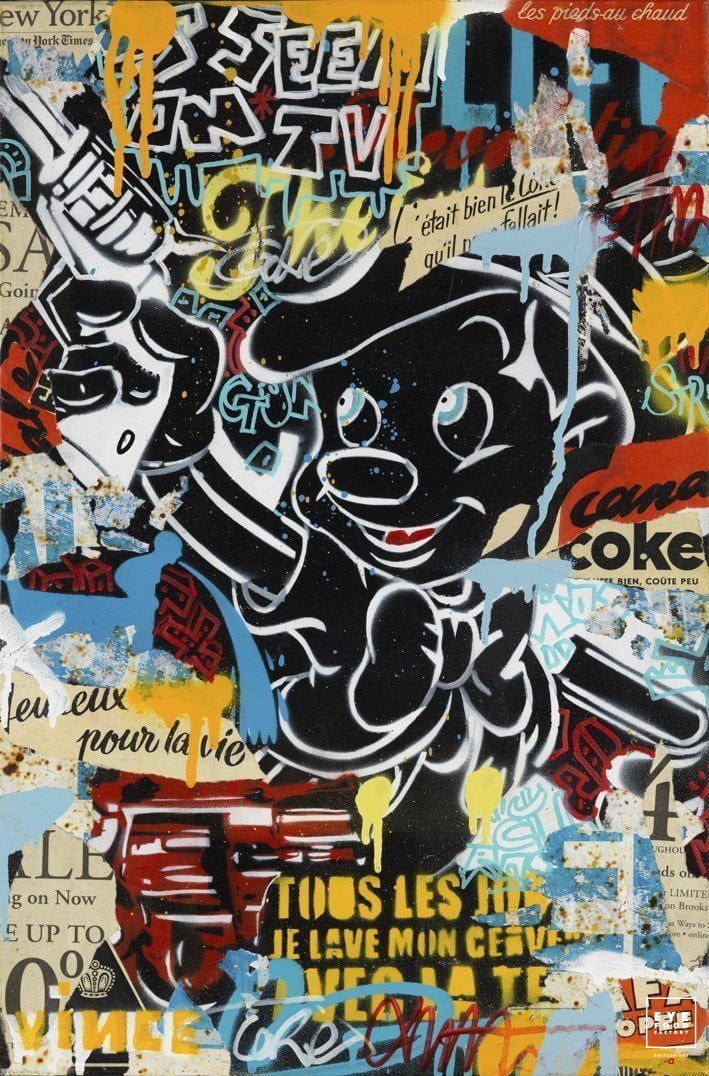 Pinocchio sous coke - Éditions Limitées - BEST DEAL, Offline, Street art